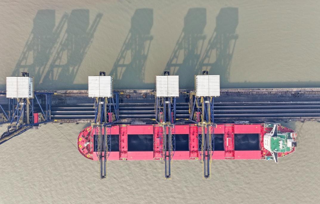 Ship Loader Loading Capacity (TPH)