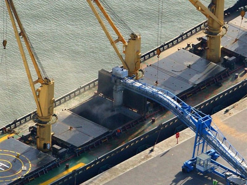 fertilizer ship loader